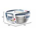 Porta pranzo Tefal N11503 Azzurro Acciaio inossidabile Rettangolare 500 ml