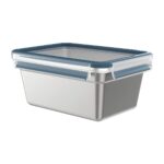 Porta pranzo Tefal N11506 Argentato Acciaio inossidabile Rettangolare 2 L