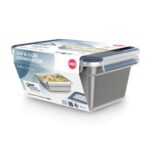 Porta pranzo Tefal N11506 Argentato Acciaio inossidabile Rettangolare 2 L