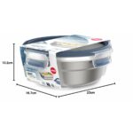 Porta pranzo Tefal N11506 Argentato Acciaio inossidabile Rettangolare 2 L