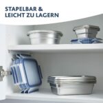 Porta pranzo Tefal N11506 Argentato Acciaio inossidabile Rettangolare 2 L