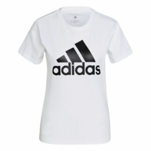 Maglia a Maniche Corte Donna Adidas GL0649 Bianco (XS)