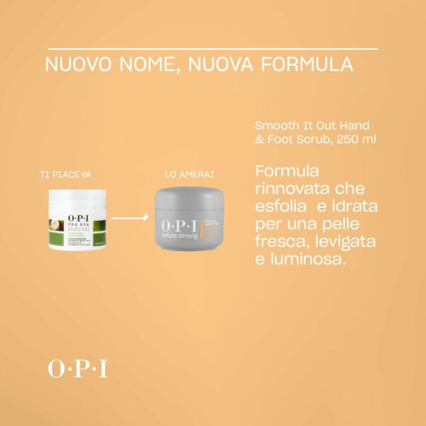 Screma Esfoliante Mani Opi NATURE STRONG 250 ml