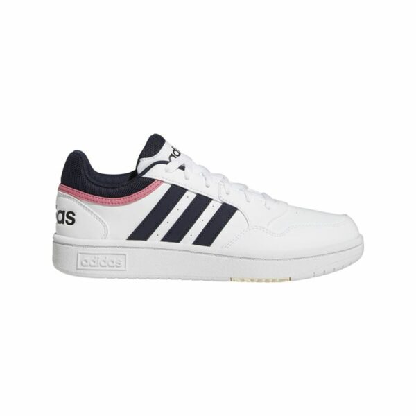 Scarpe Casual da Donna Adidas Hoops 3.0 Low Classic Bianco