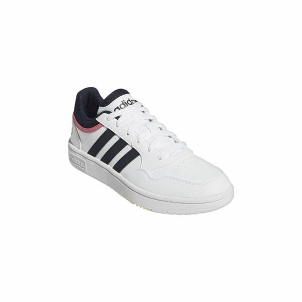 Scarpe Casual da Donna Adidas Hoops 3.0 Low Classic Bianco