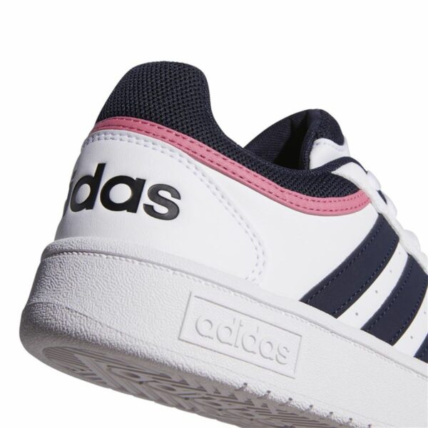 Scarpe Casual da Donna Adidas Hoops 3.0 Low Classic Bianco