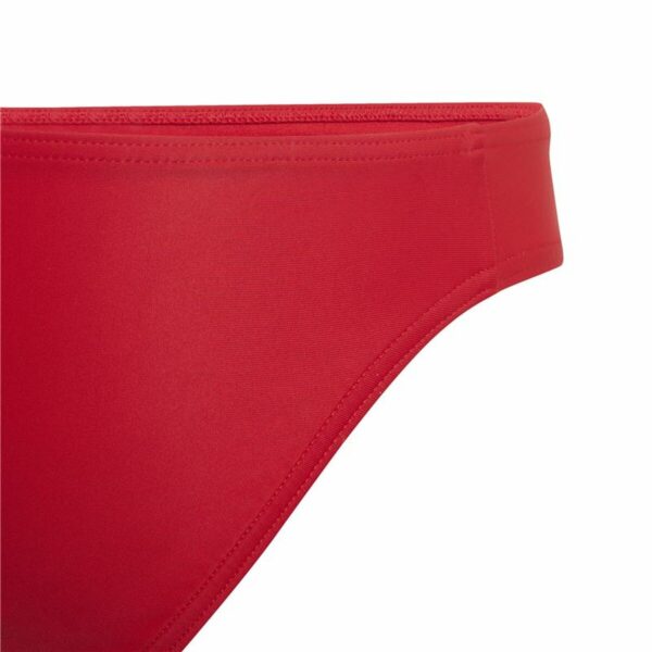 Bikini Per Bambine Adidas Big Bars Rosso