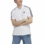 Polo a Maniche Corte Uomo Adidas Essentials Bianco XL
