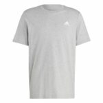 Maglia a Maniche Corte Uomo Adidas Essentials Grigio chiaro S
