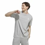 Maglia a Maniche Corte Uomo Adidas Essentials Grigio chiaro S