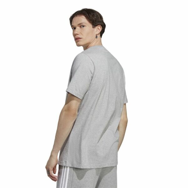 Maglia a Maniche Corte Uomo Adidas Essentials Grigio chiaro S