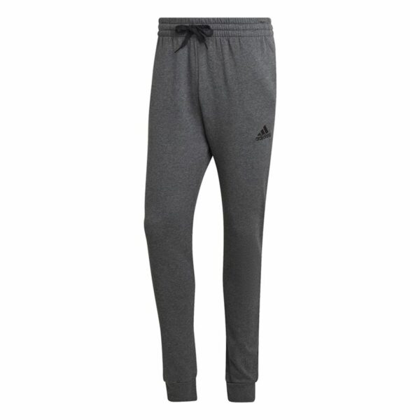 Pantalone Lungo Sportivo Adidas Essentials Regular Tapered Grigio scuro