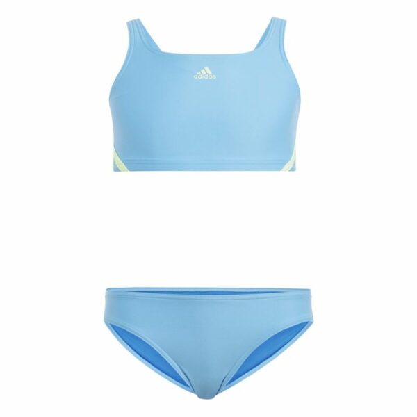 Bikini Adidas 3 Bandas Azzurro