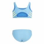 Bikini Adidas 3 Bandas Azzurro