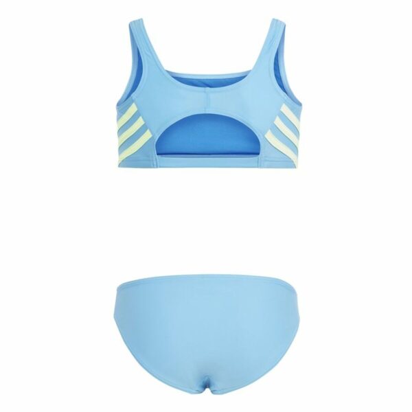 Bikini Adidas 3 Bandas Azzurro
