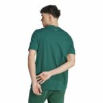 Maglia a Maniche Corte Uomo Adidas Linear Sj Oliva S