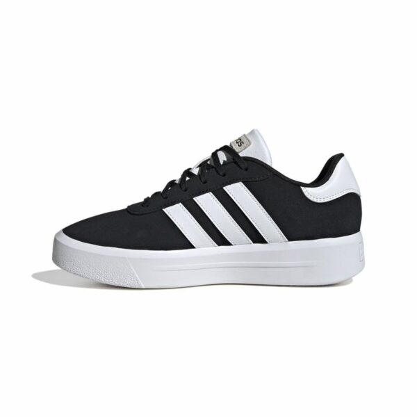 Scarpe Sportive da Donna Adidas Court Platform Suede Nero