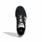 Scarpe Sportive da Donna Adidas Court Platform Suede Nero
