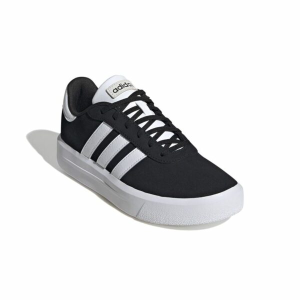 Scarpe Sportive da Donna Adidas Court Platform Suede Nero