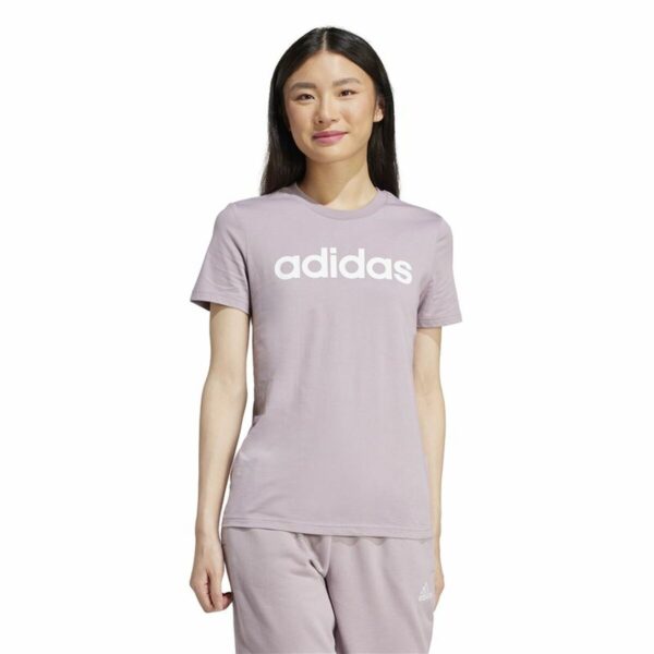 Maglia a Maniche Corte Donna Adidas Linear (XS)