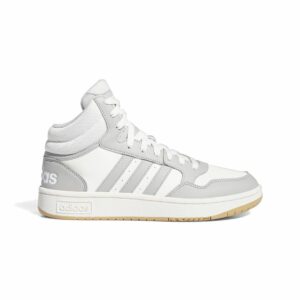 Scarpe Casual da Donna Adidas Hoops 3.0 Mid Bianco