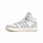 Scarpe Casual da Donna Adidas Hoops 3.0 Mid Bianco