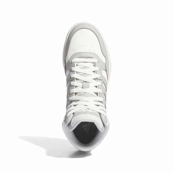 Scarpe Casual da Donna Adidas Hoops 3.0 Mid Bianco