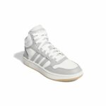 Scarpe Casual da Donna Adidas Hoops 3.0 Mid Bianco