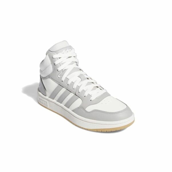 Scarpe Casual da Donna Adidas Hoops 3.0 Mid Bianco