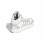 Scarpe Casual da Donna Adidas Hoops 3.0 Mid Bianco