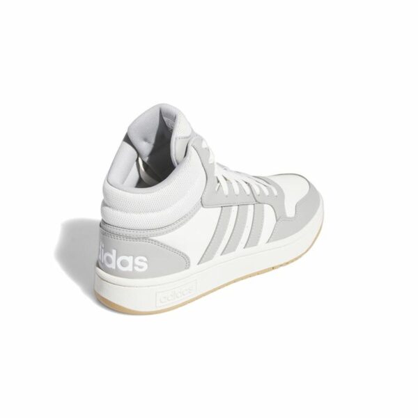 Scarpe Casual da Donna Adidas Hoops 3.0 Mid Bianco