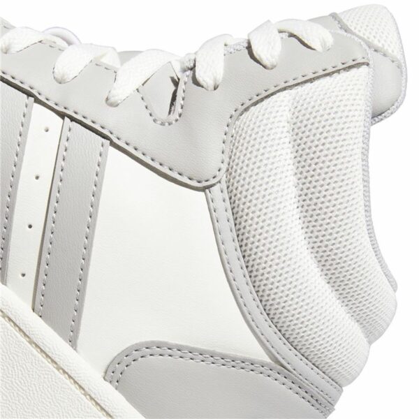 Scarpe Casual da Donna Adidas Hoops 3.0 Mid Bianco