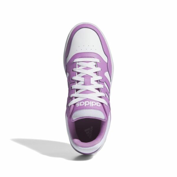 Scarpe Sportive da Donna Adidas Hoops 3.0 Bianco