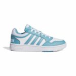Scarpe Sportive da Donna Adidas Hoops 3.0 Azzurro Bianco