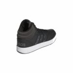 Scarpe da Tennis Casual Uomo Adidas Hoops 3.0 Mid Nero