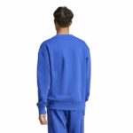 Felpa senza Cappuccio Adidas City Es e Fleece Azzurro