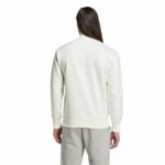 Felpa senza Cappuccio Adidas City Es e Fleece Half-Zip Bianco XXL