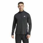 Felpa senza Cappuccio Adidas Essentials Nero