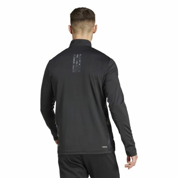Felpa senza Cappuccio Adidas Essentials Nero