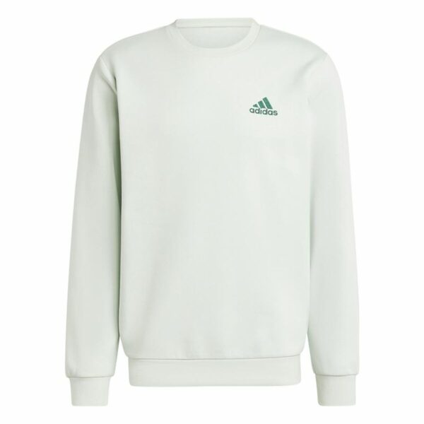 Felpa senza Cappuccio Adidas Essentials Verde XXL