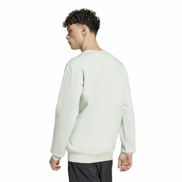 Felpa senza Cappuccio Adidas Essentials Verde XXL