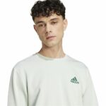 Felpa senza Cappuccio Adidas Essentials Verde XXL
