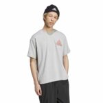 Maglia a Maniche Corte Uomo Adidas Berlin Bear Bianco S