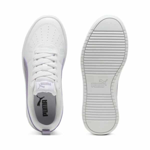 Scarpe da Tennis Casual Bambino Puma Rickie Bianco