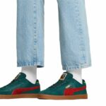 Scarpe da Tennis Casual Uomo Puma Puma Club II Era Year Of Sports Verde Acquamarina