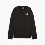 Felpa senza Cappuccio Donna Puma Essentials+ Relaxed Small Logo Crew Fl Nero