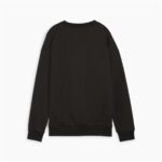 Felpa senza Cappuccio Donna Puma Essentials+ Relaxed Small Logo Crew Fl Nero