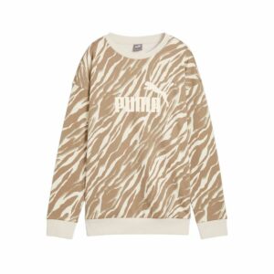 Felpa senza Cappuccio Donna Puma Essentials+ Animal Aop Crew Fl Mujer