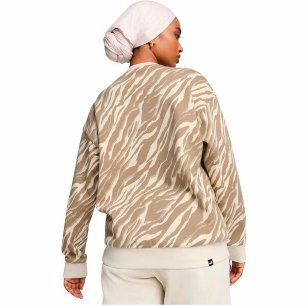 Felpa senza Cappuccio Donna Puma Essentials+ Animal Aop Crew Fl Mujer