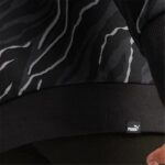 Felpa senza Cappuccio Donna Puma Essentials+ Animal Aop Crew Fl Mujer Nero
